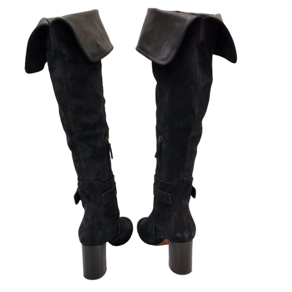 Chloe Suede Tall Boots Size: 7.5 - Picture 4 of 7